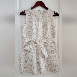 Shoshanna Embroidered Denim Dress